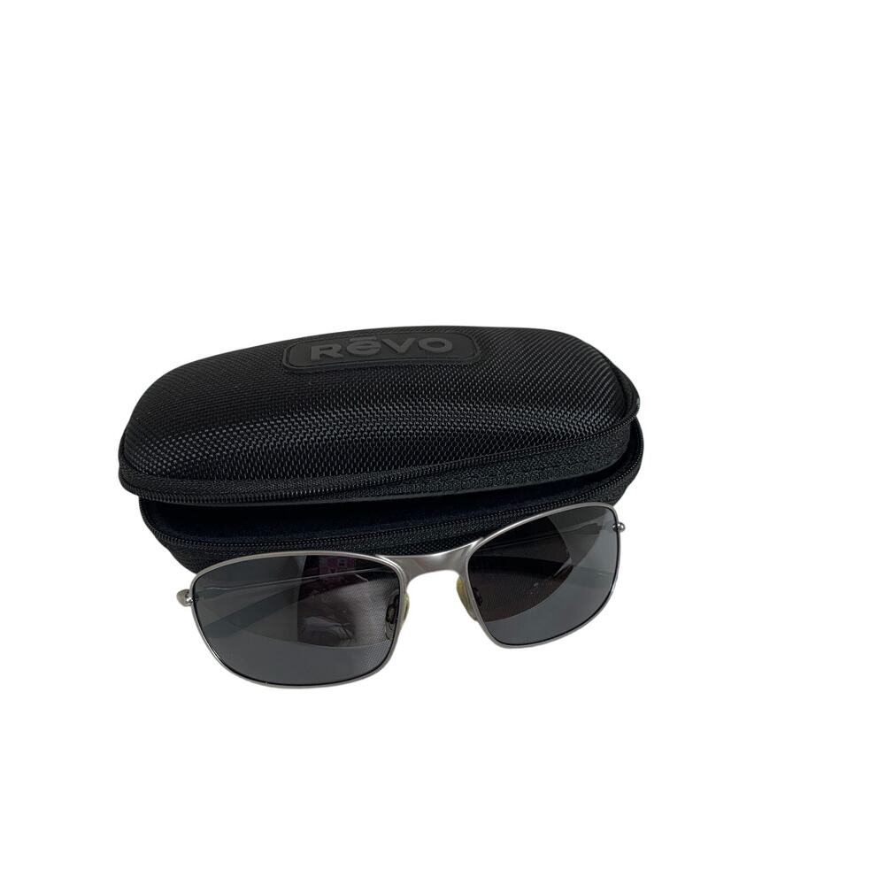 Revo Men's Descend Sunglasses with Dark Polarized Lens and Hard Case